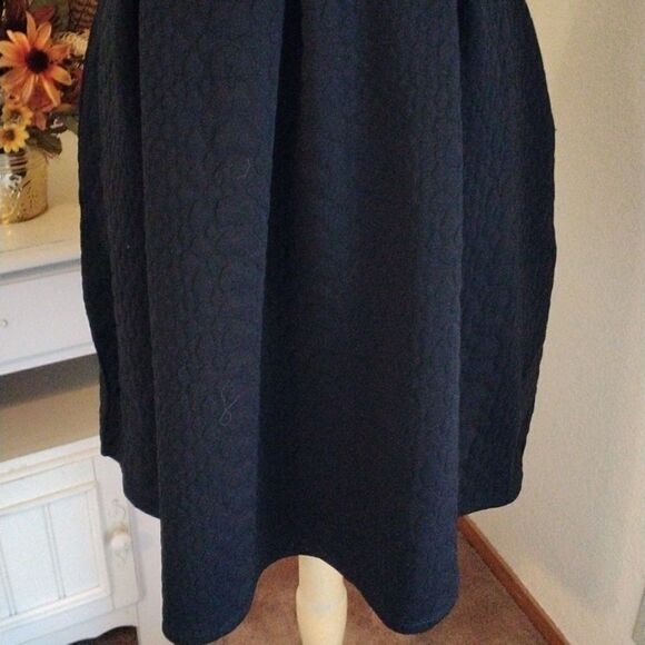 JM Studio Black Fit and Flare  Dress - Picture 3 of 10